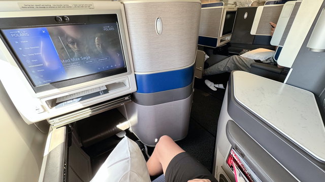 United Airlines Polaris Business Class Sydney-San Francisco